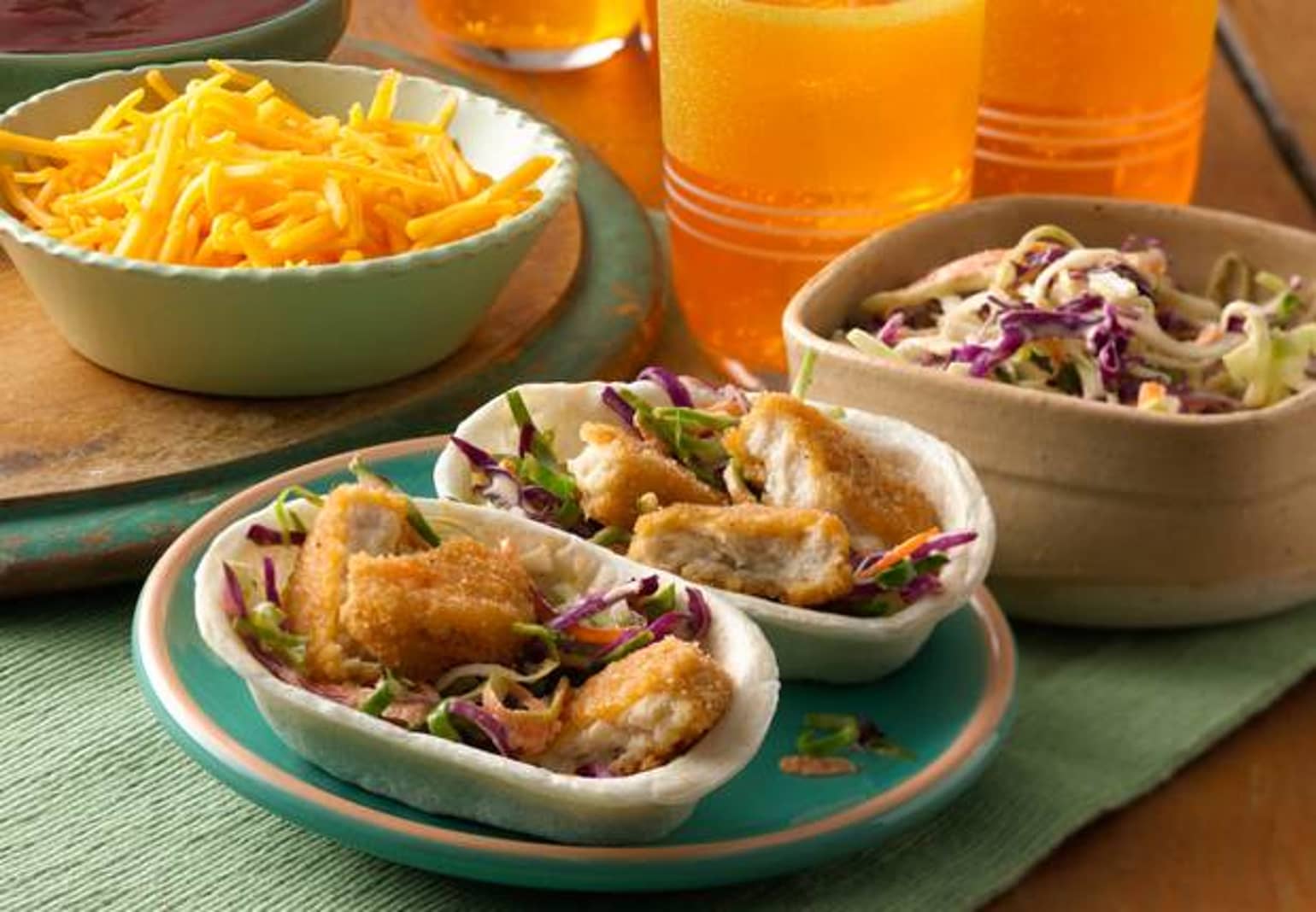 Mini Crispy Chicken Taco Bowls™